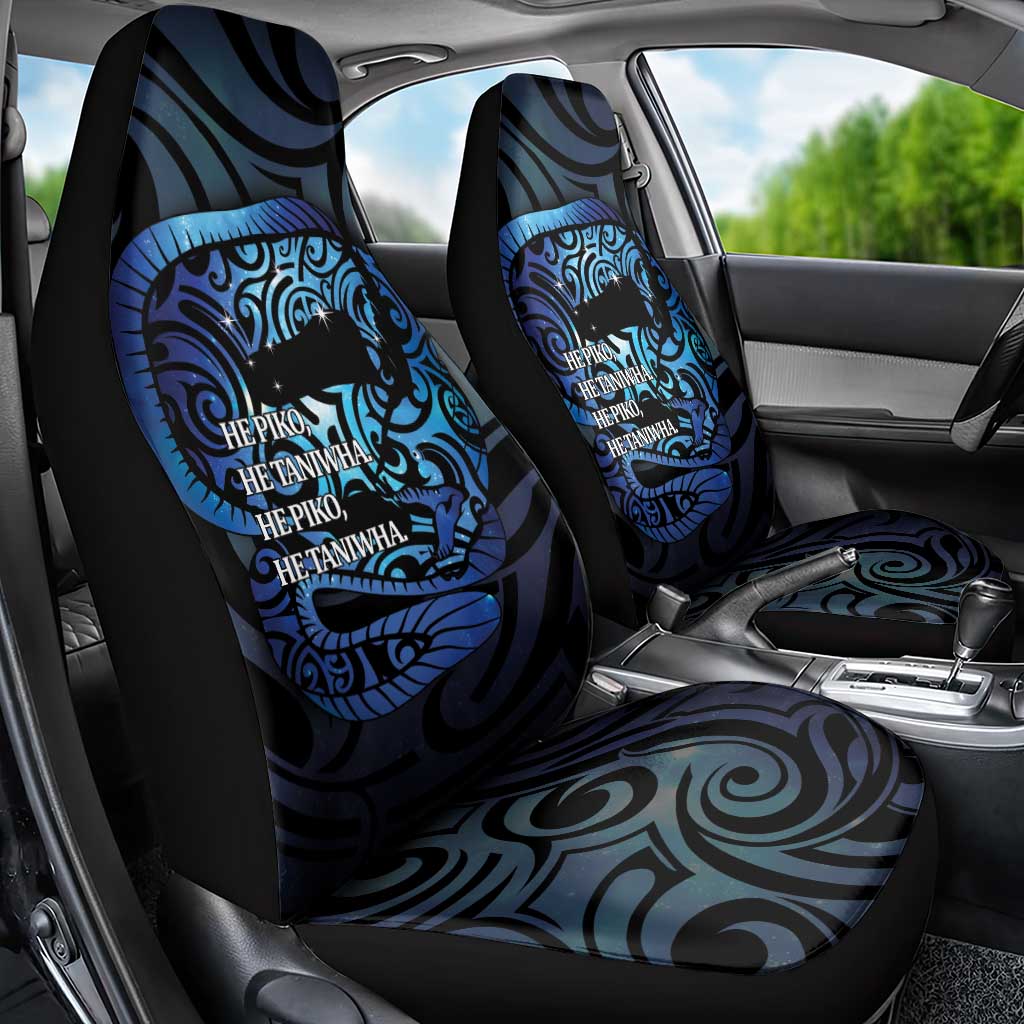 Tuna Eel New Zealand Matariki Car Seat Cover He Piko He Taniwha Maori Pattern
