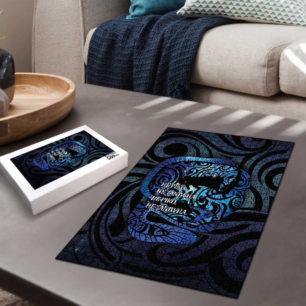 Tuna Eel New Zealand Matariki Puzzle He Piko He Taniwha Maori Pattern