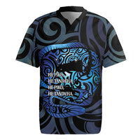 Tuna Eel New Zealand Matariki Rugby Jersey He Piko He Taniwha Maori Pattern