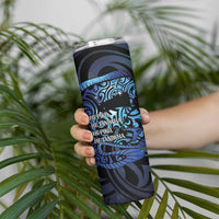 Tuna Eel New Zealand Matariki Skinny Tumbler He Piko He Taniwha Maori Pattern