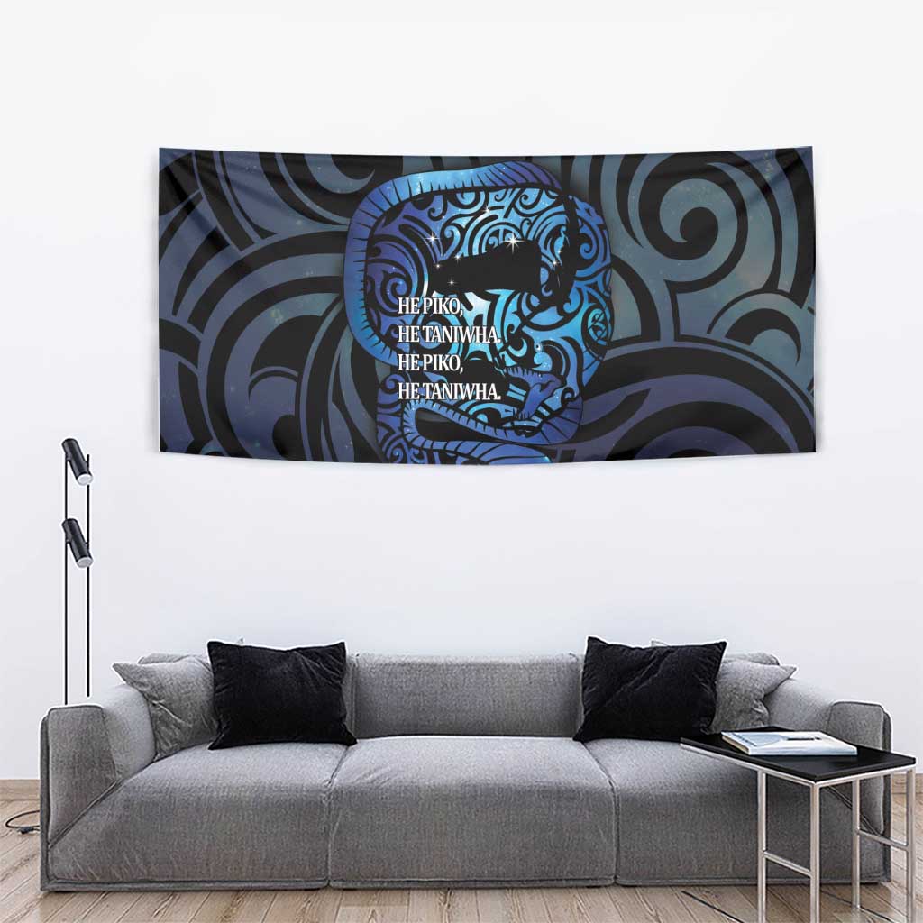 Tuna Eel New Zealand Matariki Tapestry He Piko He Taniwha Maori Pattern