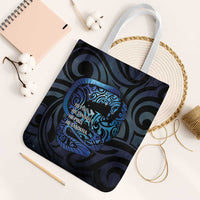 Tuna Eel New Zealand Matariki Tote Bag He Piko He Taniwha Maori Pattern