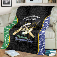 South Sea Islanders National Recognition Day Blanket Australia Aboriginal Vanuatu Pig Tusk LT14 - Polynesian Pride