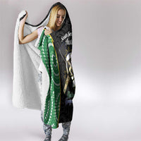 Personalised South Sea Islanders National Recognition Day Hooded Blanket Australia Aboriginal Vanuatu Pig Tusk