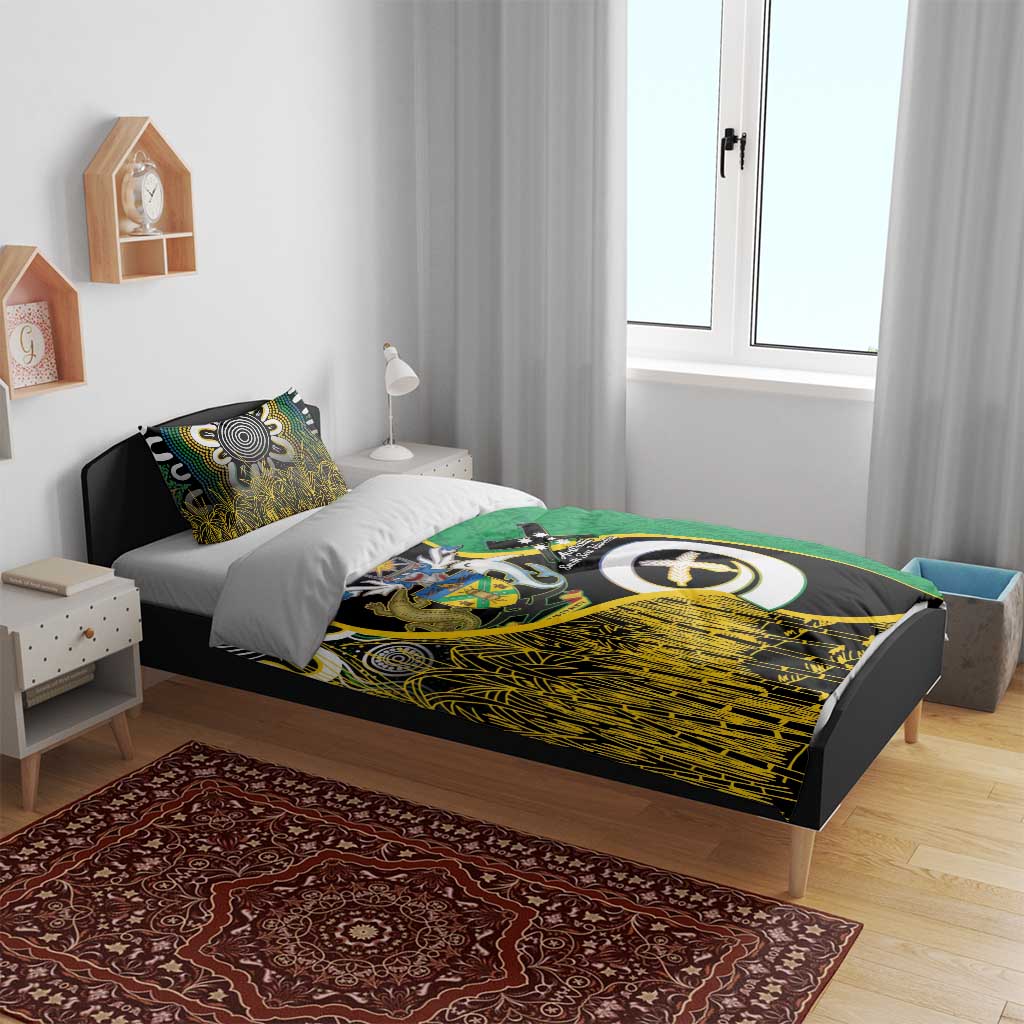 Australian South Sea Islanders National Recognition Day Bedding Set Solomon Islands And Vanuatu Culture LT14 - Polynesian Pride