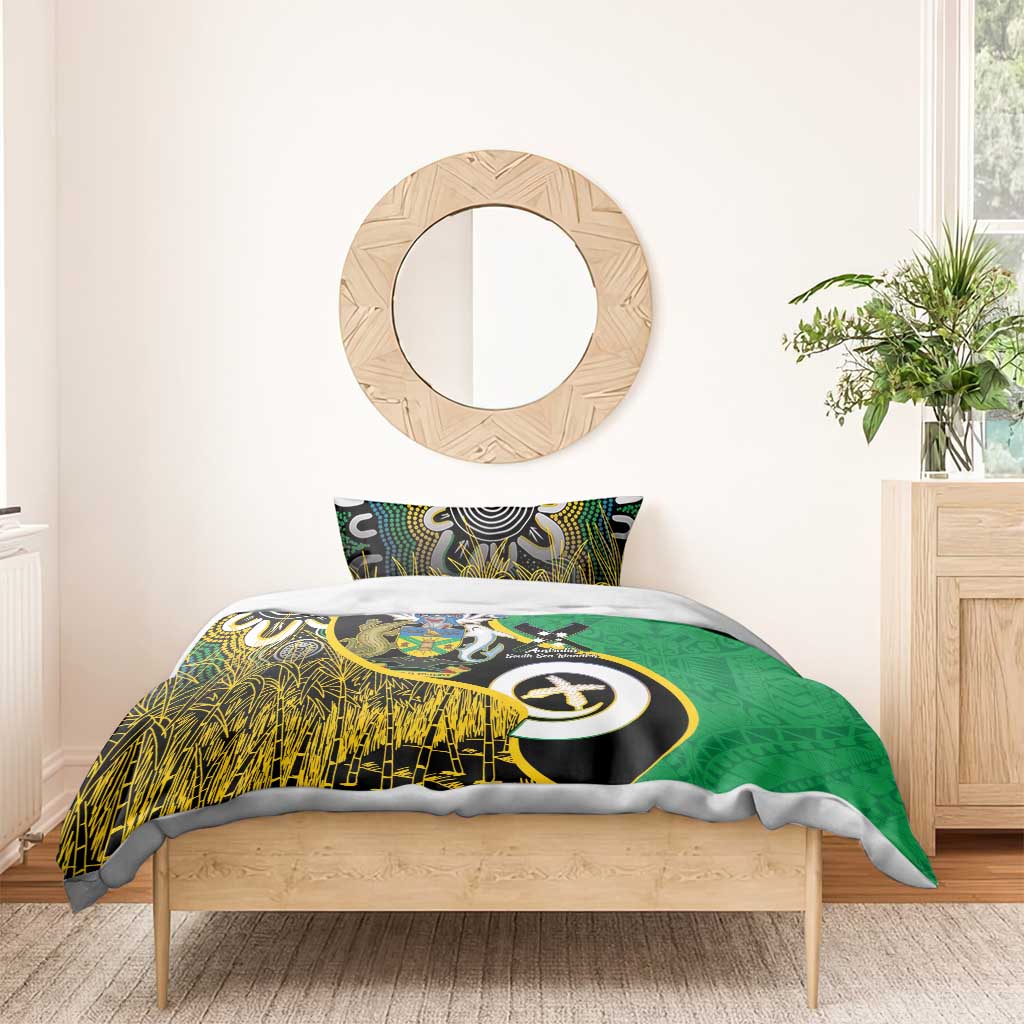 Australian South Sea Islanders National Recognition Day Bedding Set Solomon Islands And Vanuatu Culture LT14 - Polynesian Pride