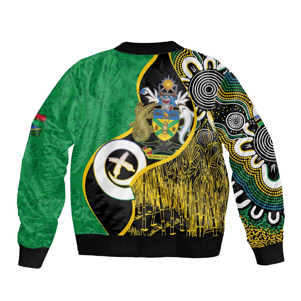Australian South Sea Islanders National Recognition Day Bomber Jacket Solomon Islands And Vanuatu Culture