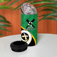 Australian South Sea Islanders National Recognition Day 4 in 1 Can Cooler Tumbler Solomon Islands And Vanuatu Culture LT14 - Polynesian Pride