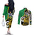 Australian South Sea Islanders National Recognition Day Couples Matching Off The Shoulder Long Sleeve Dress and Long Sleeve Button Shirt Solomon Islands And Vanuatu Culture