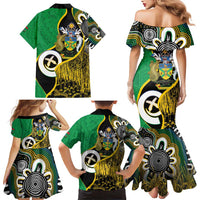 Australian South Sea Islanders National Recognition Day Family Matching Mermaid Dress and Hawaiian Shirt Solomon Islands And Vanuatu Culture LT14 - Polynesian Pride