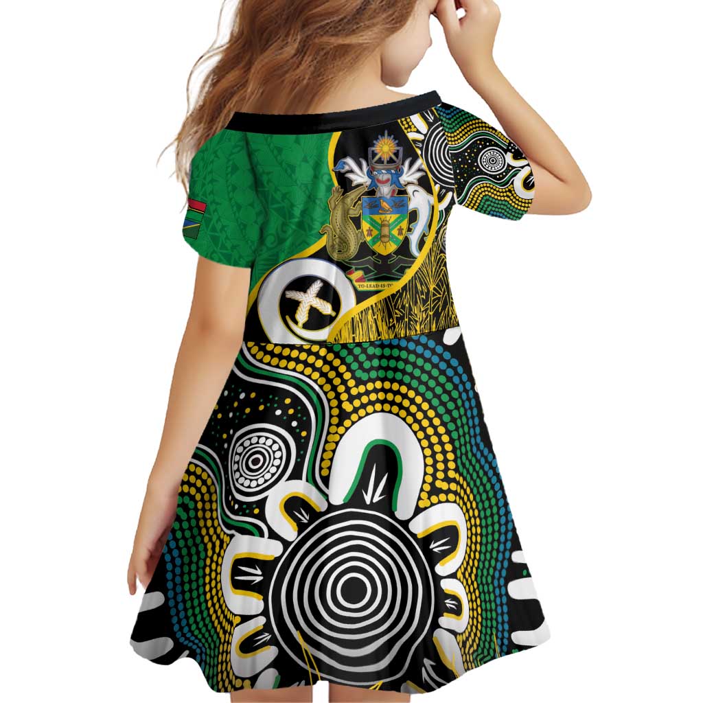 Australian South Sea Islanders National Recognition Day Family Matching Puletasi and Hawaiian Shirt Solomon Islands And Vanuatu Culture LT14 - Polynesian Pride