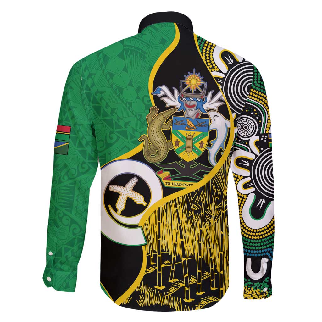 Australian South Sea Islanders National Recognition Day Family Matching Puletasi and Hawaiian Shirt Solomon Islands And Vanuatu Culture LT14 - Polynesian Pride