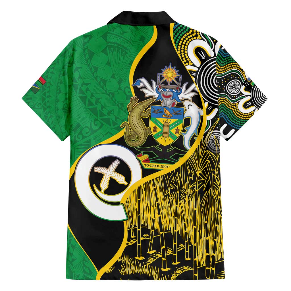 Australian South Sea Islanders National Recognition Day Family Matching Summer Maxi Dress and Hawaiian Shirt Solomon Islands And Vanuatu Culture LT14 - Polynesian Pride