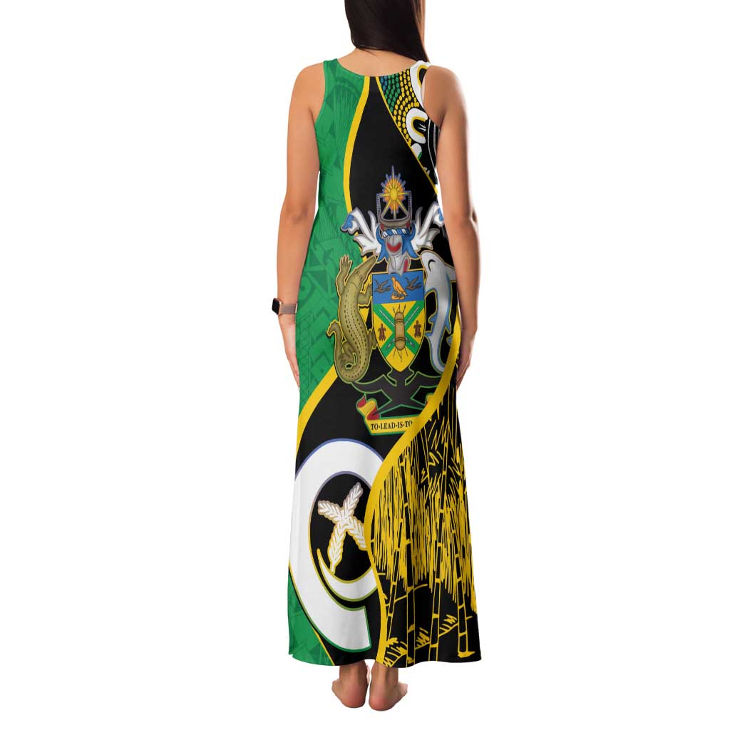 Australian South Sea Islanders National Recognition Day Family Matching Tank Maxi Dress and Hawaiian Shirt Solomon Islands And Vanuatu Culture LT14 - Polynesian Pride