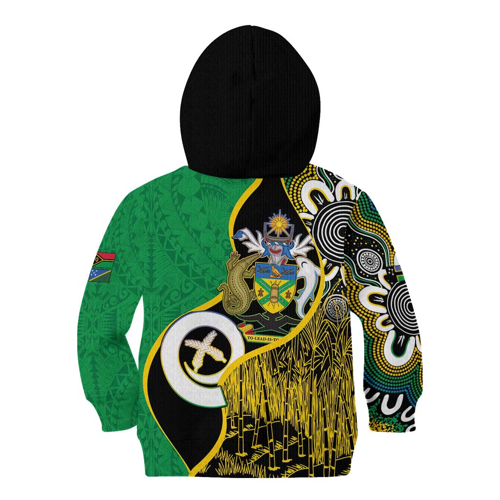 Australian South Sea Islanders National Recognition Day Kid Hoodie Solomon Islands And Vanuatu Culture