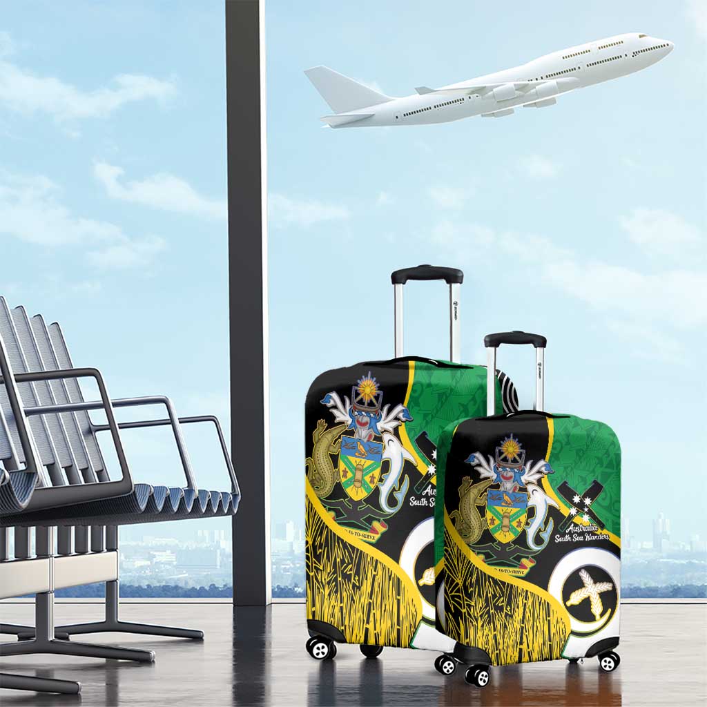 Australian South Sea Islanders National Recognition Day Luggage Cover Solomon Islands And Vanuatu Culture