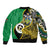 Australian South Sea Islanders National Recognition Day Sleeve Zip Bomber Jacket Solomon Islands And Vanuatu Culture