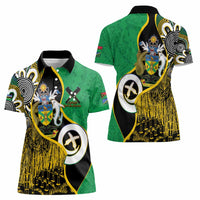 Australian South Sea Islanders National Recognition Day Women Polo Shirt Solomon Islands And Vanuatu Culture LT14 - Polynesian Pride