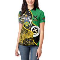 Australian South Sea Islanders National Recognition Day Women Polo Shirt Solomon Islands And Vanuatu Culture LT14 - Polynesian Pride