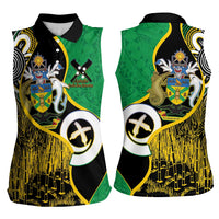 Australian South Sea Islanders National Recognition Day Women Sleeveless Polo Shirt Solomon Islands And Vanuatu Culture LT14 - Polynesian Pride
