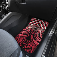 Aotearoa Ngai Te Rangi Personalised Car Mats Maori Iwi Poutama Puhoro Tattoo LT14 - Polynesian Pride