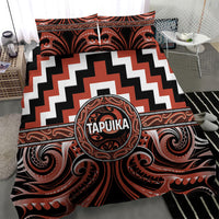 Aotearoa Tapuika Bedding Set Maori Iwi Poutama Puhoro Tattoo LT14 - Polynesian Pride
