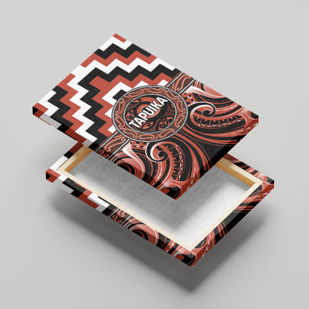 Aotearoa Tapuika Canvas Wall Art Maori Iwi Poutama Puhoro Tattoo LT14 - Polynesian Pride