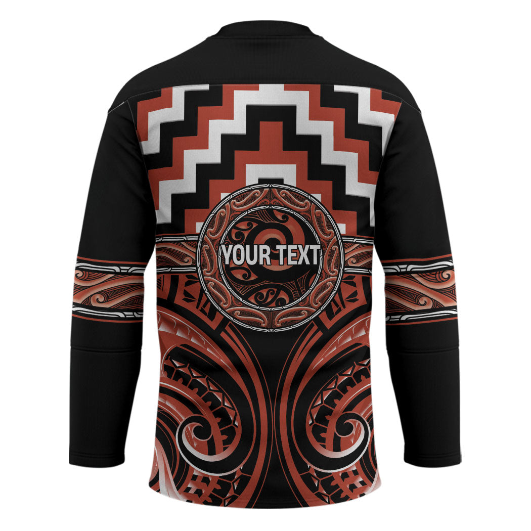 Aotearoa Tapuika Personalised Hockey Jersey Maori Iwi Poutama Puhoro Tattoo LT14 - Polynesian Pride