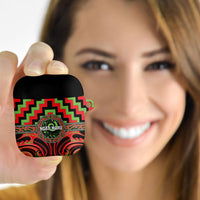 Aotearoa Ngati Maru AirPods Case Maori Iwi Poutama Puhoro Tattoo LT14 - Polynesian Pride