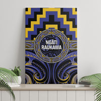 Aotearoa Ngati Raukawa Canvas Wall Art Maori Iwi Poutama Puhoro Tattoo LT14 - Polynesian Pride