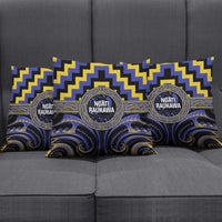 Aotearoa Ngati Raukawa Pillow Cover Maori Iwi Poutama Puhoro Tattoo LT14 - Polynesian Pride