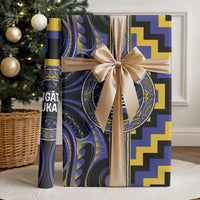 Aotearoa Ngati Raukawa Wrapping Paper Maori Iwi Poutama Puhoro Tattoo LT14 - Polynesian Pride