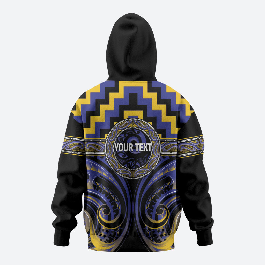 Aotearoa Ngati Raukawa Personalised Zip Hoodie Maori Iwi Poutama Puhoro Tattoo LT14 - Polynesian Pride