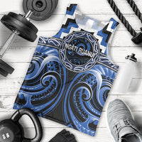 Aotearoa Ngati Ruanui Personalised Men Tank Top Maori Iwi Poutama Puhoro Tattoo LT14 - Polynesian Pride
