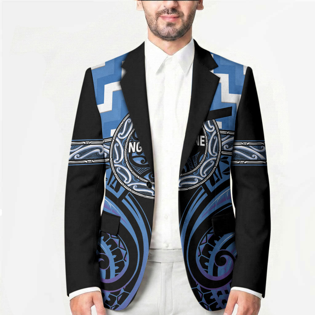 Aotearoa Ngaruahine Personalised Blazer Maori Iwi Poutama Puhoro Tattoo LT14 - Polynesian Pride