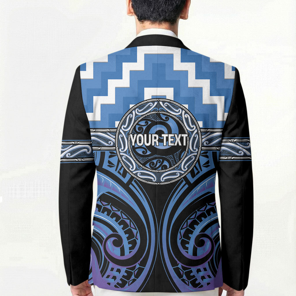 Aotearoa Ngaruahine Personalised Blazer Maori Iwi Poutama Puhoro Tattoo LT14 - Polynesian Pride