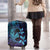 Nukuoro Atoll Luggage Cover Polynesian Shark Tattoo Purple Gradient Vibes