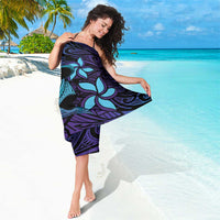 Nukuoro Atoll Sarong Polynesian Shark Tattoo Purple Gradient Vibes