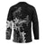 Black Hawaii Hockey Jersey Hammerhead Shark Tattoo Curve Polynesian - Polynesian Pride