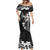 Black Hawaii Mermaid Dress Hammerhead Shark Tattoo Curve Polynesian - Polynesian Pride
