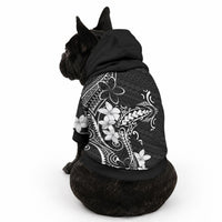 Black Hawaii Pet Hoodie Hammerhead Shark Tattoo Curve Polynesian LT14 - Polynesian Pride