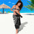 Black Hawaii Sarong Hammerhead Shark Tattoo Curve Polynesian - Polynesian Pride