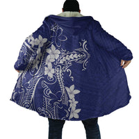 Blue Hawaii Cloak Hammerhead Shark Tattoo Curve Polynesian - Polynesian Pride