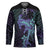 Purple Paradise Hawaii Hockey Jersey Hammerhead Shark Tattoo Curve Polynesian - Polynesian Pride
