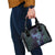 Purple Paradise Hawaii Shoulder Handbag Hammerhead Shark Tattoo Curve Polynesian - Polynesian Pride