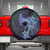 Purple Paradise Hawaii Spare Tire Cover Hammerhead Shark Tattoo Curve Polynesian - Polynesian Pride