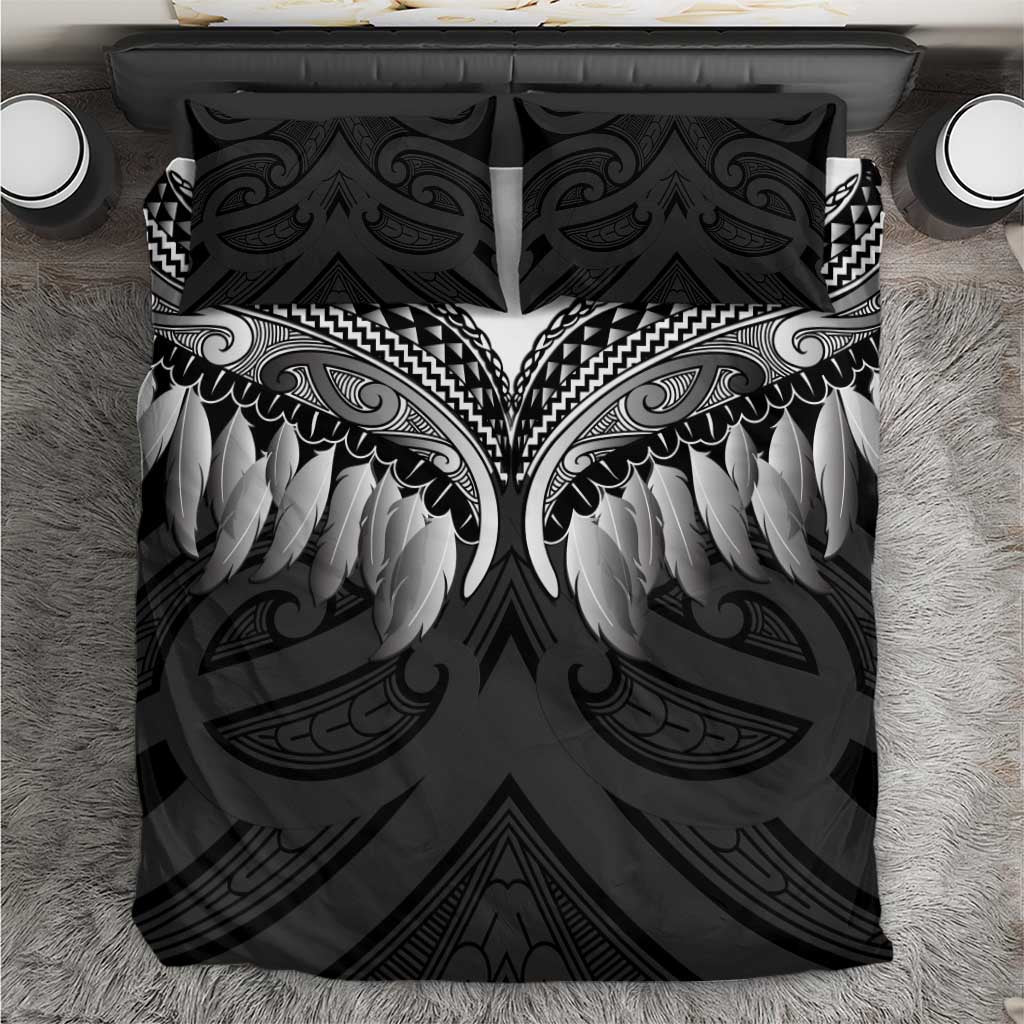 Poutama Korowai New Zealand Bedding Set Aotearoa Maori Tattoo - Polynesian Pride