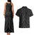 Poutama Korowai New Zealand Couples Matching Tank Maxi Dress and Hawaiian Shirt Aotearoa Maori Tattoo - Polynesian Pride