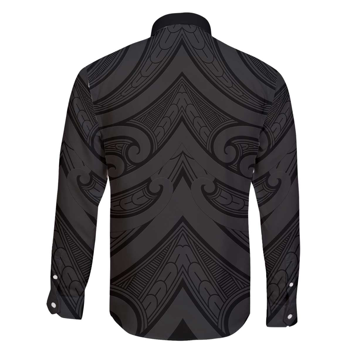 Poutama Korowai New Zealand Family Matching Off The Shoulder Long Sleeve Dress and Hawaiian Shirt Aotearoa Maori Tattoo LT14 - Polynesian Pride