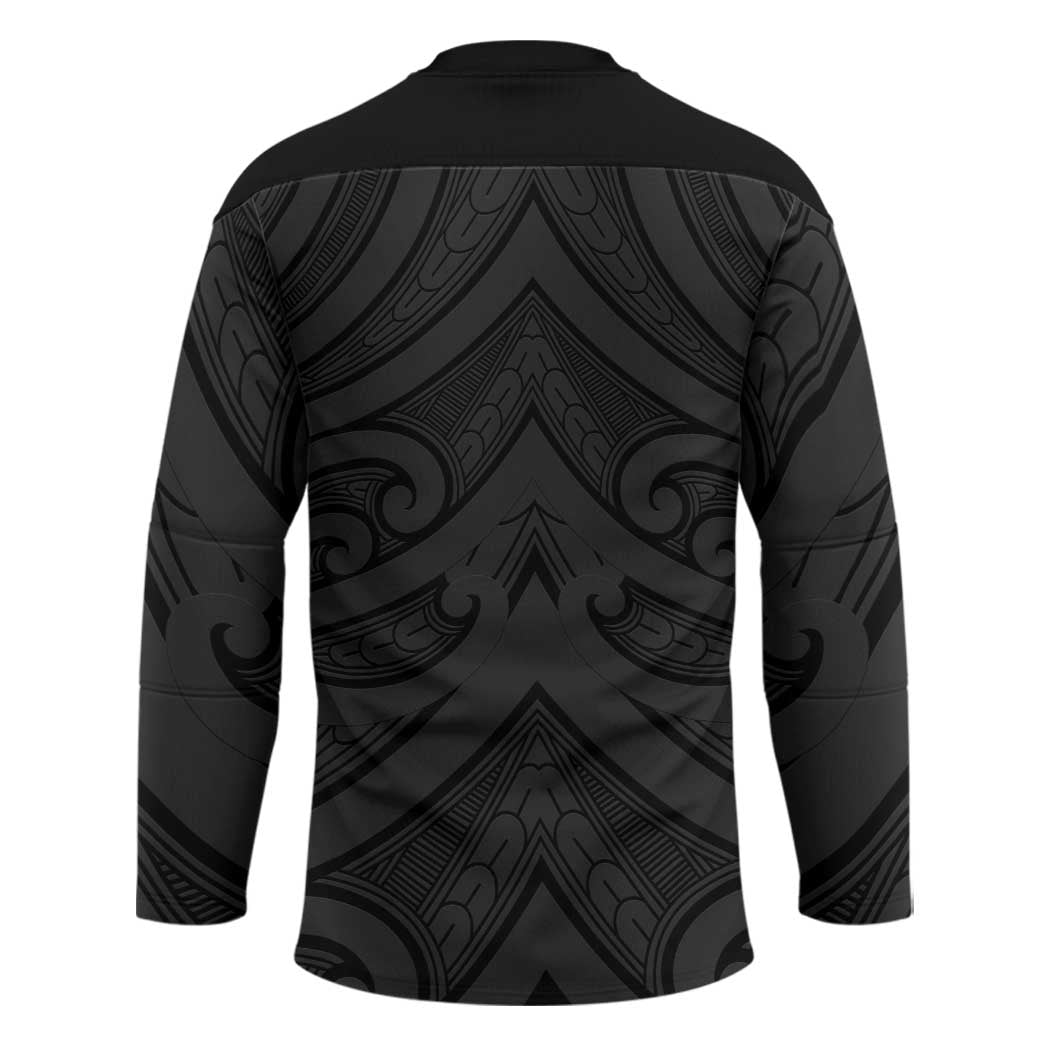 Poutama Korowai New Zealand Hockey Jersey Aotearoa Maori Tattoo - Polynesian Pride